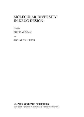 Molecular Diversity in Drug Design
