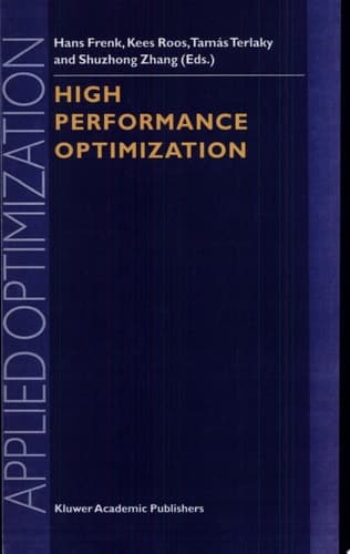 High Performance Optimization