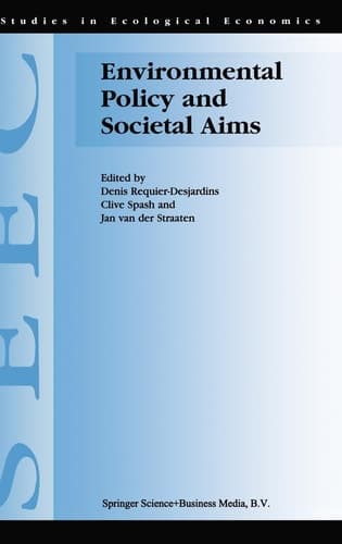 Environmental Policy and Societal Aims