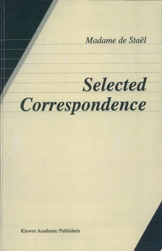Selected Correspondence
