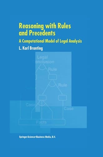 Reasoning with Rules and Precedents - A Computational Model of Legal Analysis