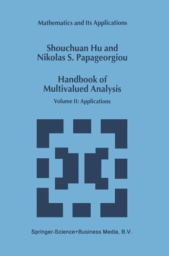Handbook of Multivalued Analysis Volume II: Applications