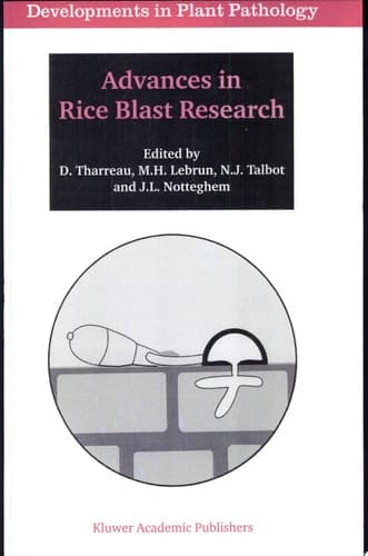 Advances in Rice Blast Research