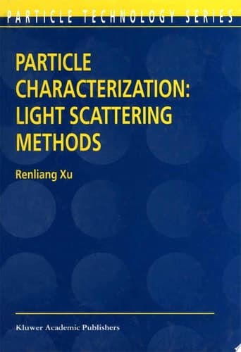 Particle Characterization: Light Scattering Methods
