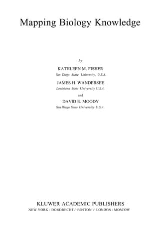 Mapping Biology Knowledge