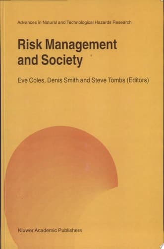 Risk Management and Society