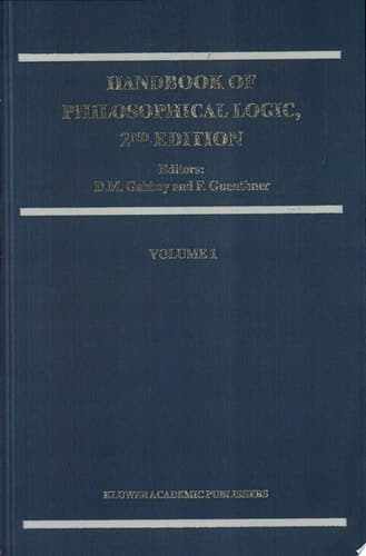 Handbook of Philosophical Logic