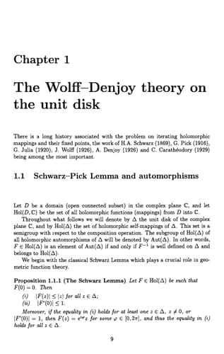 Semigroups in Geometrical Function Theory