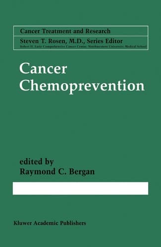 Cancer Chemoprevention (Cancer Treatment and Research, 106)
