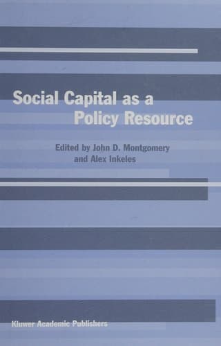 Social Capital as a Policy Resource