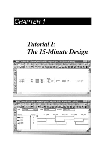 Rapid Prototyping of Digital Systems A Tutorial Approach