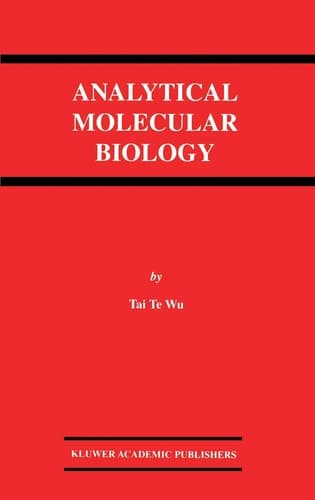 Analytical Molecular Biology