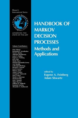 Handbook of Markov Decision Processes Methods and Applications