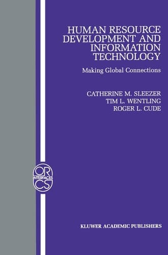 Human Resource Development and Information Technology Making Global Connections