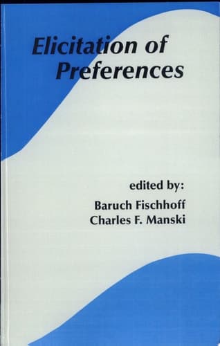 Elicitation of Preferences
