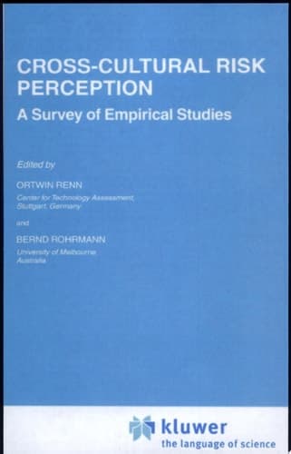 Cross-Cultural Risk Perception A Survey of Empirical Studies