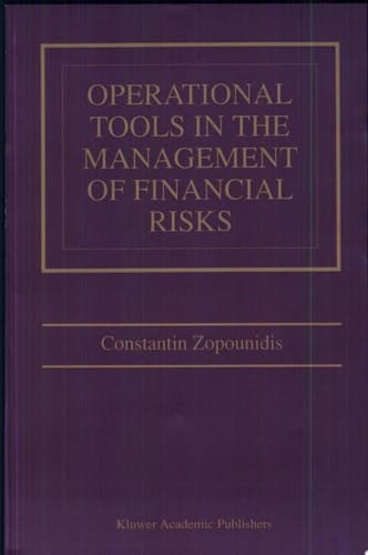 Operational Tools in the Management of Financial Risks