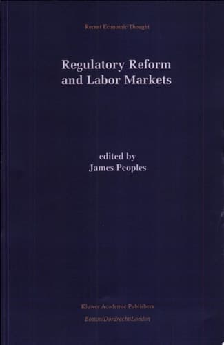 Regulatory Reform and Labor Markets