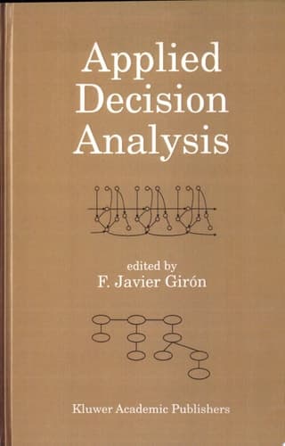Applied Decision Analysis