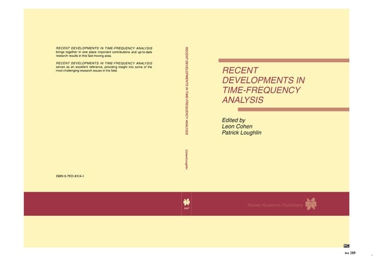 Recent Developments in Time-Frequency Analysis