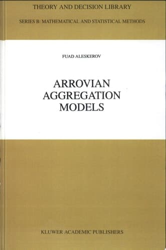 Arrovian Aggregation Models