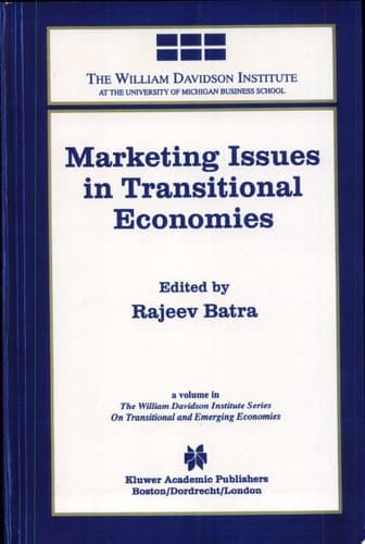 Marketing Issues in Transitional Economies