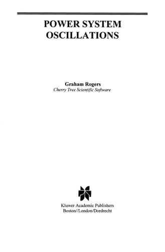 State Estimation in Electric Power Systems A Generalized Approach
