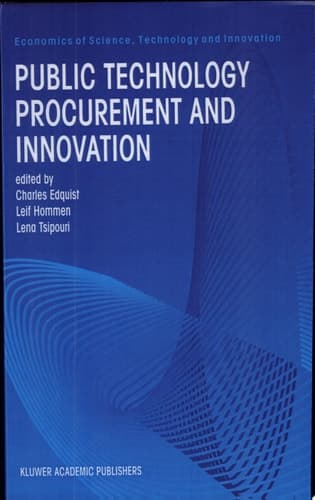 Public Technology Procurement and Innovation