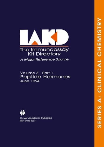 The Immunoassay Kit Directory Part 1 Peptide Hormones June 1994