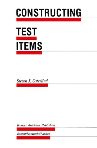 Constructing Test Items (Evaluation in Education and Human Services)