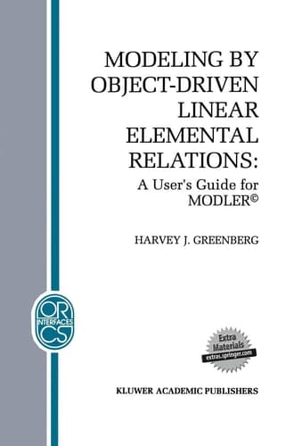 Modeling by Object-Driven Linear Elemental Relations A User’s Guide for MODLER©