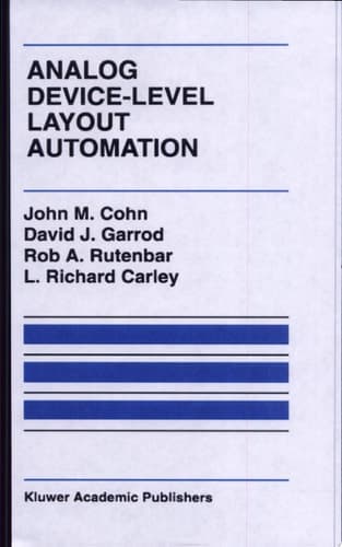 Analog Device-Level Layout Automation
