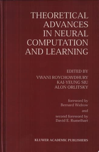 Theoretical Advances in Neural Computation and Learning