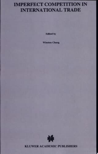 Imperfect competition in international trade