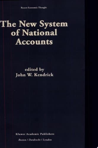 The New System of National Accounts