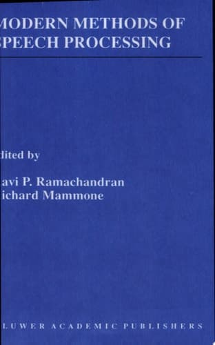 Modern Methods of Speech Processing