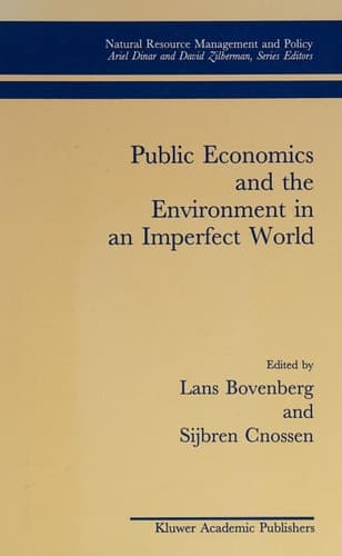 Public Economics and the Environment in an Imperfect World (Natural Resource Management and Policy)