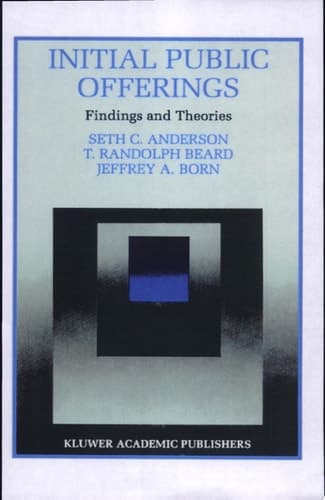 Initial Public Offerings: Findings and Theories