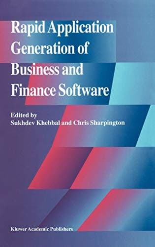 Rapid Application Generation of Business and Finance Software
