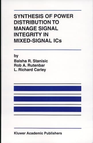 Synthesis of Power Distribution to Manage Signal Integrity in Mixed-Signal ICs