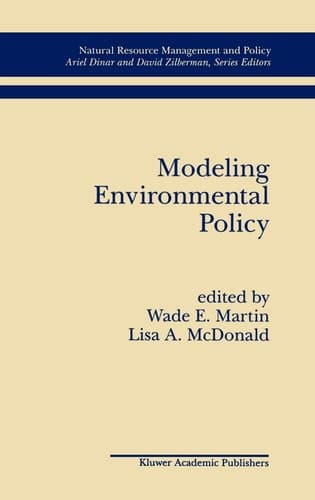 Modeling Environmental Policy