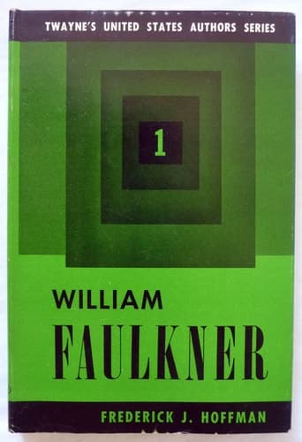 William Falukner (United States Authors Series)