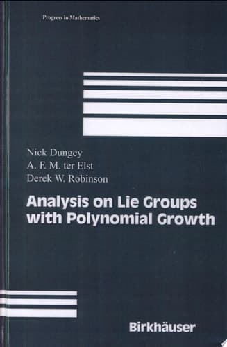 Analysis on Lie Groups with Polynomial Growth
