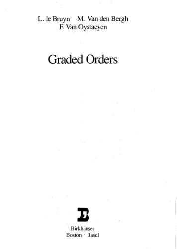 Graded Orders