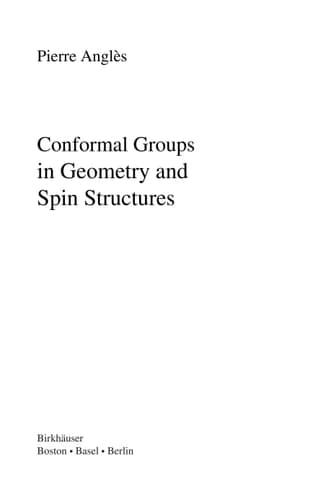 Conformal Groups in Geometry and Spin Structures