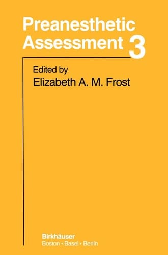 Preanesthetic Assessment 3