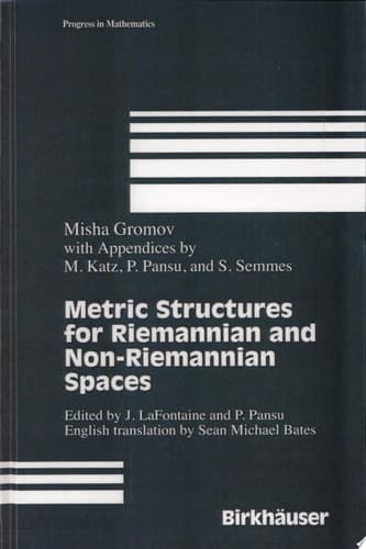 Metric Structures for Riemannian and Non-Riemannian Spaces