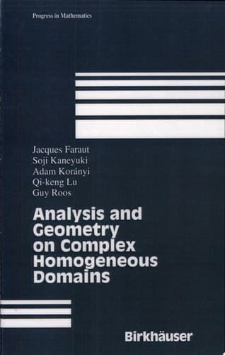 Analysis and Geometry on Complex Homogeneous Domains
