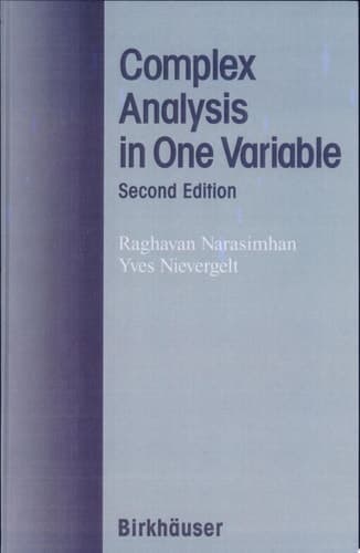 Complex Analysis in One Variable