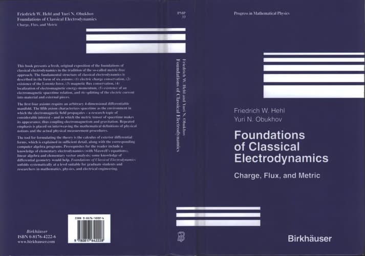 Foundations of Classical Electrodynamics Charge, Flux, and Metric